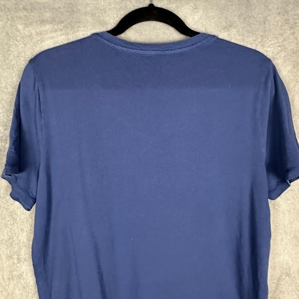 Life Is Good Tshirt Womens Large Blue Short Sleeve V Neck Comfort Summer Beach - Picture 5 of 12